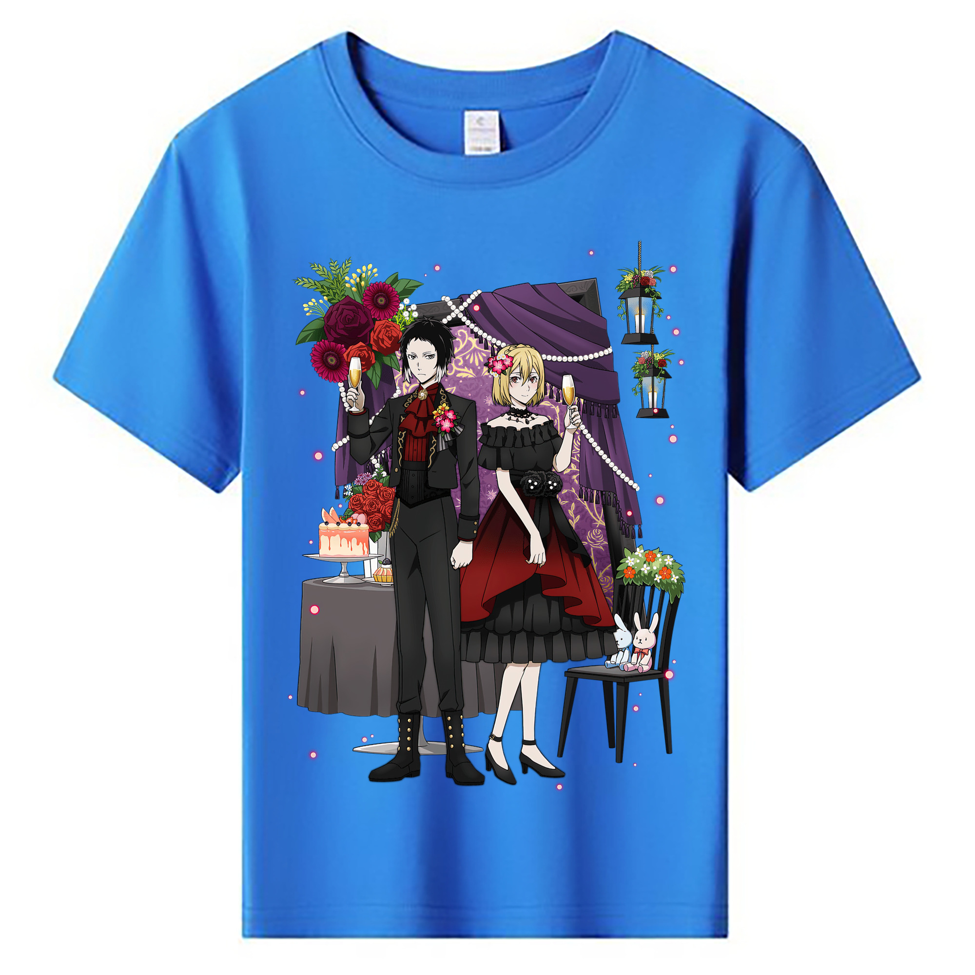 （画像用） 文豪ストレイドッグス Bungo Stray Dogs 綿100％キッズTシャツ（フロントプリント）